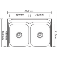 Кухонная мойка Ledeme L98060B-6 - Превью изображения №2 — Интернет-магазин Time-Shop