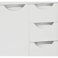  Style Line Тумба под умывальник Жасмин 80 3 ящика (для классической раковины) - Превью изображения №2 — Интернет-магазин Time-Shop