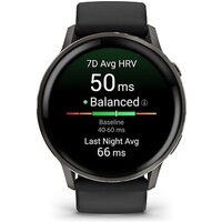 Умные часы Garmin Venu 4 45 мм (черный) - Превью изображения №2 — Интернет-магазин Time-Shop