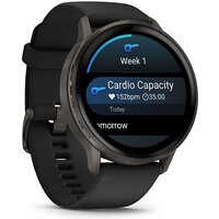Умные часы Garmin Venu 4 45 мм (черный) - Превью изображения №5 — Интернет-магазин Time-Shop
