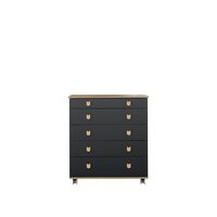 Детский комод Incanto Мишка с органайзером 800/5 PK-0060/05 (дуб/графит) - Превью изображения №3 — Интернет-магазин Time-Shop