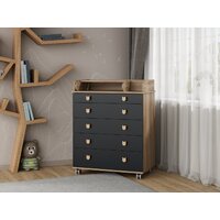 Детский комод Incanto Мишка с органайзером 800/5 PK-0060/05 (дуб/графит) - Превью изображения №12 — Интернет-магазин Time-Shop