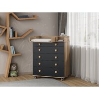 Детский комод Incanto Мишка с органайзером 800/5 PK-0060/05 (дуб/графит) - Превью изображения №15 — Интернет-магазин Time-Shop