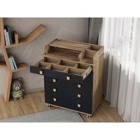 Детский комод Incanto Мишка с органайзером 800/5 PK-0060/05 (дуб/графит) - Превью изображения №16 — Интернет-магазин Time-Shop