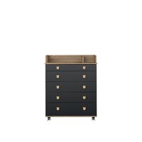 Детский комод Incanto Мишка с органайзером 800/5 PK-0060/05 (дуб/графит) - Превью изображения №2 — Интернет-магазин Time-Shop