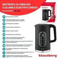 Электрический чайник Klausberg KB-7891 - Превью изображения №5 — Интернет-магазин Time-Shop