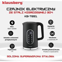 Электрический чайник Klausberg KB-7891 - Превью изображения №4 — Интернет-магазин Time-Shop