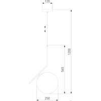 Подвесная люстра Евросвет Frost 50153/1 (хром) - Превью изображения №5 — Интернет-магазин Time-Shop