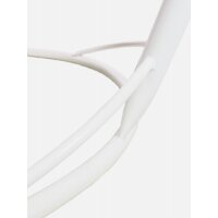 Подвесной диван M-Group Лежебока 11180109 (с белым ротангом/серая подушка) - Превью изображения №11 — Интернет-магазин Time-Shop