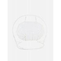 Подвесной диван M-Group Лежебока 11180109 (с белым ротангом/серая подушка) - Превью изображения №16 — Интернет-магазин Time-Shop