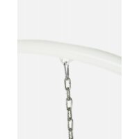 Подвесной диван M-Group Лежебока 11180109 (с белым ротангом/серая подушка) - Превью изображения №12 — Интернет-магазин Time-Shop