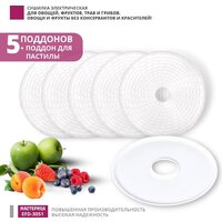 Сушилка для овощей и фруктов Мастерица EFD-3051 - Превью изображения №3 — Интернет-магазин Time-Shop