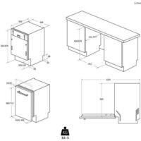 Встраиваемая посудомоечная машина Haier XI1C1TB4LPCFB - Превью изображения №9 — Интернет-магазин Time-Shop