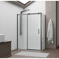 Душевой уголок RGW TO-44B (TO-14B + Z-050-2B) 02074428-14 120x80 (черный/прозрачное стекло) - Превью изображения №1 — Интернет-магазин Time-Shop