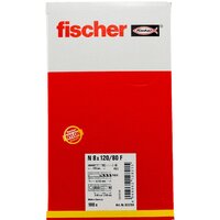 Дюбель-гвоздь Fischer N 8 x 120/80 F 513704 (100 шт) - Превью изображения №3 — Интернет-магазин Time-Shop