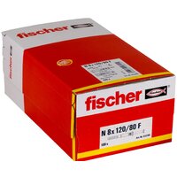 Дюбель-гвоздь Fischer N 8 x 120/80 F 513704 (100 шт) - Превью изображения №2 — Интернет-магазин Time-Shop