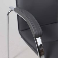 Офисный стул AksHome Samba Aks-1 (Pegasso темно-серый/подлокотники мягкие) - Превью изображения №11 — Интернет-магазин Time-Shop