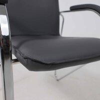 Офисный стул AksHome Samba Aks-1 (Pegasso темно-серый/подлокотники мягкие) - Превью изображения №9 — Интернет-магазин Time-Shop