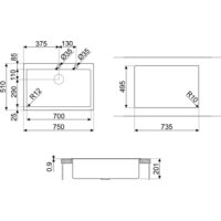 Кухонная мойка Smeg VR12S70RS - Превью изображения №7 — Интернет-магазин Time-Shop