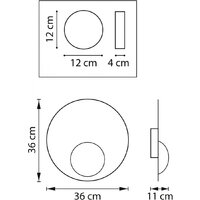 Бра Lightstar Emisfero 737237 - Превью изображения №6 — Интернет-магазин Time-Shop
