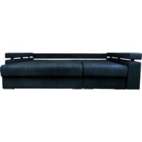 Угловой диван Bobrovmebel Мадрид правый (микровелюр симпл 54 серый) - Превью изображения №3 — Интернет-магазин Time-Shop