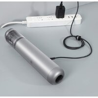 Автомобильный пылесос Baseus A3 Car Vacuum Cleaner (серебристый) - Превью изображения №8 — Интернет-магазин Time-Shop