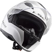 Мотошлем LS2 FF353 Rapid Kid mini Single Mono (M, белый) - Превью изображения №6 — Интернет-магазин Time-Shop