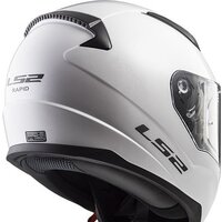 Мотошлем LS2 FF353 Rapid Kid mini Single Mono (M, белый) - Превью изображения №9 — Интернет-магазин Time-Shop