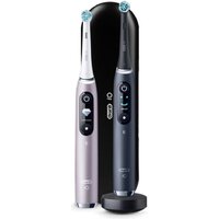 Комплект электрических зубных щеток Oral-B iO 9 DUO (черный оникс, розовый кварц) - Превью изображения №2 — Интернет-магазин Time-Shop