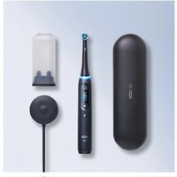 Комплект электрических зубных щеток Oral-B iO 9 DUO (черный оникс, розовый кварц) - Превью изображения №4 — Интернет-магазин Time-Shop