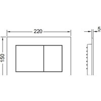 Панель смыва Tece Now 9240401 (хром глянцевый) - Превью изображения №2 — Интернет-магазин Time-Shop