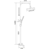 Душевая система  Shevanik S4036H - Превью изображения №65 — Интернет-магазин Time-Shop