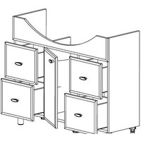  СанитаМебель Тумба под умывальник Лотос 601.1000 - Превью изображения №2 — Интернет-магазин Time-Shop