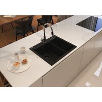 Кухонная мойка Deante Eridan ZQE N503 (черный) - Превью изображения №3 — Интернет-магазин Time-Shop