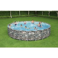 Каркасный бассейн Bestway Power Steel Камень 56889 (671x132) - Превью изображения №7 — Интернет-магазин Time-Shop