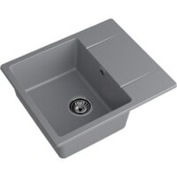 Кухонная мойка GranFest Urban GF-UR-258L (темно-серый) - Превью изображения №2 — Интернет-магазин Time-Shop