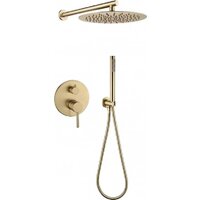 Душевая система  Grocenberg GB5099MG-3 (золото матовый) - Превью изображения №6 — Интернет-магазин Time-Shop