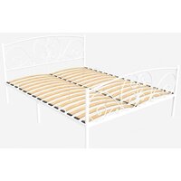 Кровать ИП Князев Нимфея 140x190 (белый) - Превью изображения №3 — Интернет-магазин Time-Shop