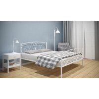 Кровать ИП Князев Нимфея 140x190 (белый) - Превью изображения №2 — Интернет-магазин Time-Shop