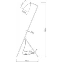 Торшер Moderli Show V10999-F - Превью изображения №2 — Интернет-магазин Time-Shop