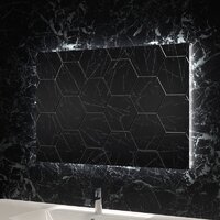  Пекам Зеркало Greta Fly 100x60 GretaFly-100x60sp (с подсветкой, сенсором на прикосновение и подогревом) - Превью изображения №6 — Интернет-магазин Time-Shop