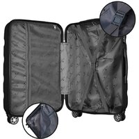 Чемодан-спиннер Peterson PTN 5806-W-XS (серый) - Превью изображения №7 — Интернет-магазин Time-Shop