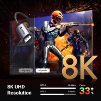 Кабель Ugreen CM556 USB Type-C - DisplayPort (2 м) - Превью изображения №3 — Интернет-магазин Time-Shop