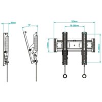 Кронштейн для телевизора Onkron TM4 - Превью изображения №5 — Интернет-магазин Time-Shop
