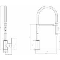 Смеситель Fashun A54511-8 - Превью изображения №3 — Интернет-магазин Time-Shop