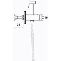 Гигиенический душ Gappo G7207-60 - Превью изображения №2 — Интернет-магазин Time-Shop