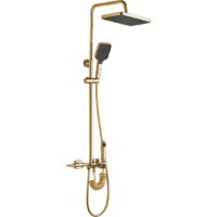 Душевая система  Rea Helix Gold REA-P6619 - Превью изображения №9 — Интернет-магазин Time-Shop