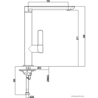 Смеситель TEKA FO 915 (белый/хром) - Превью изображения №2 — Интернет-магазин Time-Shop