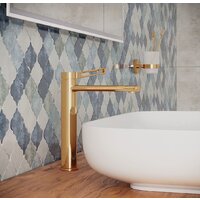 Смеситель Wellsee ONCE! and forever 182408000, отдельностоящий (золотой) - Превью изображения №7 — Интернет-магазин Time-Shop