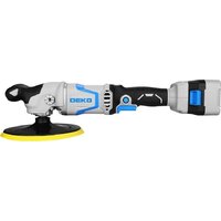 Полировальная машина Deko CP20 PRO 084-1087 (с 1-им АКБ) - Превью изображения №4 — Интернет-магазин Time-Shop